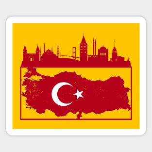 Travel to Istanbul Turkey Sticker